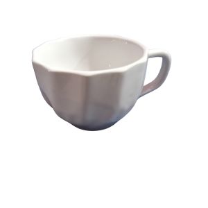 XICARA CHA PRISMA BRANCA 200ML HR PORCELANAS