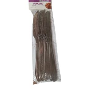 JOGO DE FACAS ELEGANCE INOX 6 PÇS