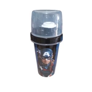 MINI SHAKEIRA CAPITÃO AMÉRICA PLASÚTIL