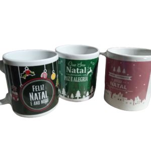 CANECA 280ML DECORADA NATAL