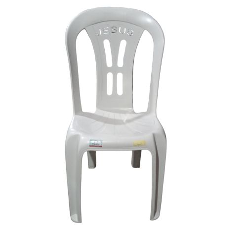 CADEIRA RECICLADA BRANCA JESUS
