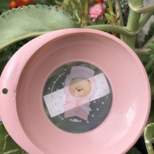 PRATO INFANTIL PLASÚTIL DECORADO URSA