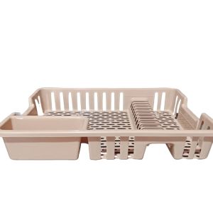 ESCORREDOR DE PRATOS BEGE PLASBERG