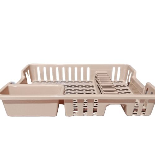 ESCORREDOR DE PRATOS BEGE PLASBERG