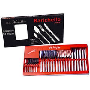 FAQUEIRO BARICHELLO 24 PÇS INOX