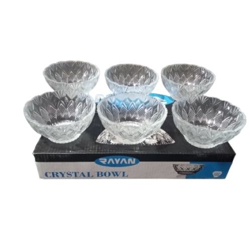 tigela de vidro bowl 150ml 6 peças