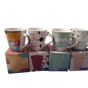 Caneca Conical Love is Coffee 300mL Fratelli