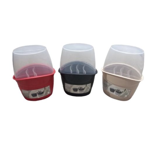 PORTA TALHERES COM TAMPA CORES VARIADAS UZ