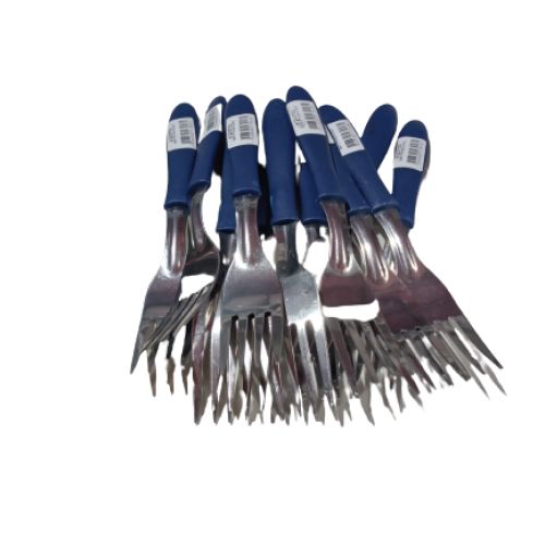 GARFO POMPEIA AZUL 12 PÇS