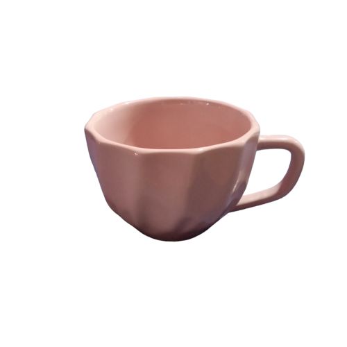 XICARA CHÁ PRISMA ROSA 200ML HR PORCELANAS